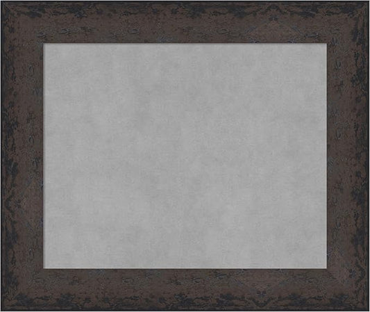 Amanti Art Black Framed Magnetic Board 21x25 Small Vision Board by AmantiArt