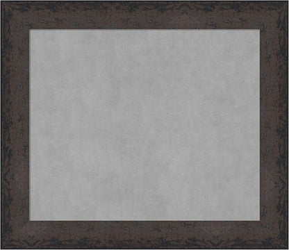 Amanti Art Black Framed Magnetic Board 25x29 Medium Vision Board by AmantiArt