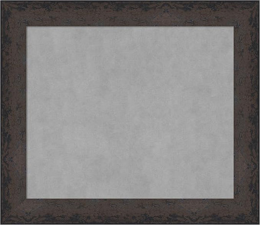 Amanti Art Black Framed Magnetic Board 25x29 Medium Vision Board by AmantiArt