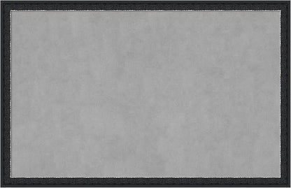 Amanti Art Black Framed Magnetic Board 22x34 Large Vision Board by AmantiArt