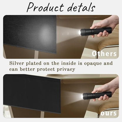EcoBrisa Under Desk Privacy Panel Self-Adhesive Modesty Panel Stand Up Desk - Image 7