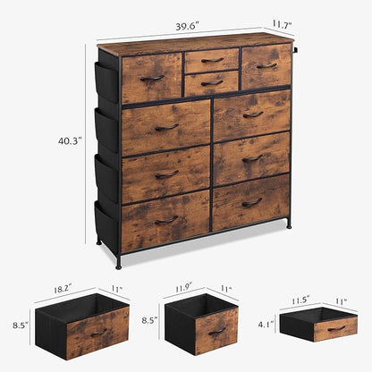 WLIVE Fabric Dresser for Bedroom - Image 3