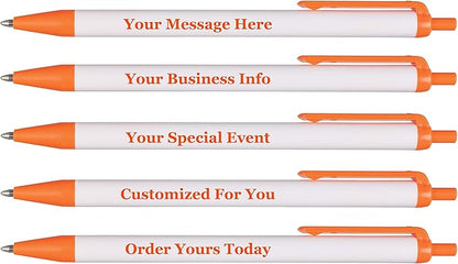 RevMark Personalized Ballpoint Pen, Custom Printed Name, Business or Event by RevMark