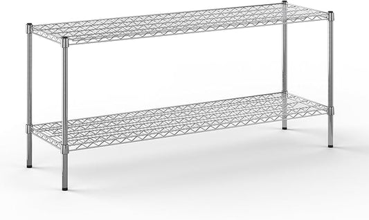 Regal Altair 18" Deep x 60" Wide x 27" Height Wire Shelving Kit | 2-Tier | NSF by Regal+Altair