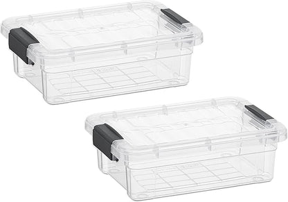 Superio Clear Storage Boxes by Superio