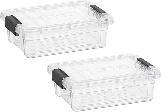 Superio Clear Storage Boxes by Superio