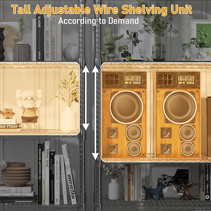 Himimi 4 Tier Wire Shelving - Image 9