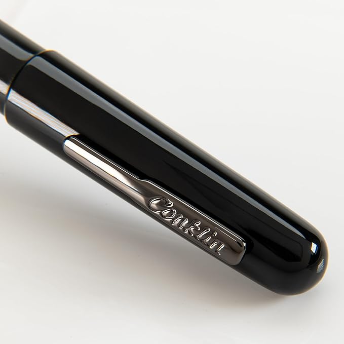 Conklin All American Fountain Pen in Black – Medium Nib, Timeless Design & - Image 4