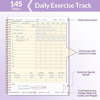 Fitness Journal Workout Planner - Image 2