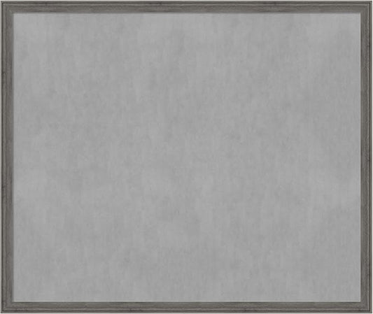 Amanti Art Grey Framed Magnetic Board 43x51 Oversize Vision Board by AmantiArt