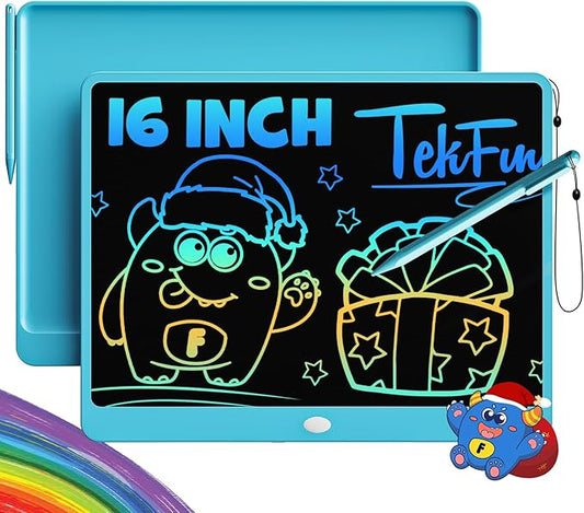 TEKFUN LCD Writing Tablet for Adults, Large Doodle Board, 16 Inch Colorful by TEKFUN