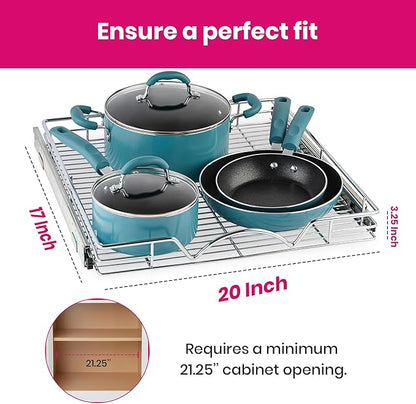 HOLDN’ STORAGE Pull Out Cabinet Organizer - Image 3