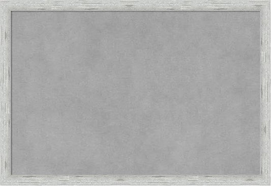 Amanti Art Silver Framed Magnetic Board 13x19 Small Vision Board by AmantiArt