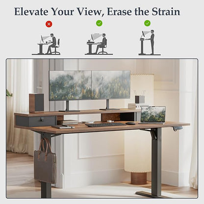 Klicelor 55 Inch Electric Standing Desk - Image 6