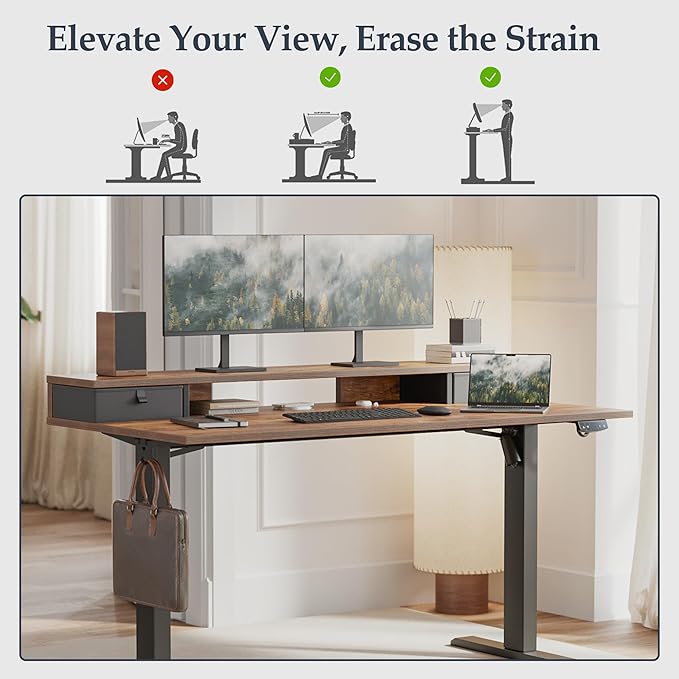 Klicelor 48 Inch Electric Standing Desk - Image 6