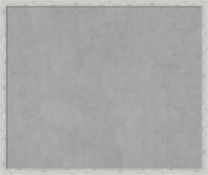Amanti Art Silver Framed Magnetic Board 21x25 Medium Vision Board by AmantiArt