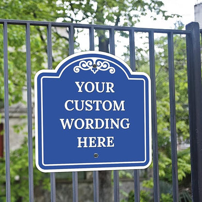 Custom Decorative Sign, Personalized Metal Sign - Image 4
