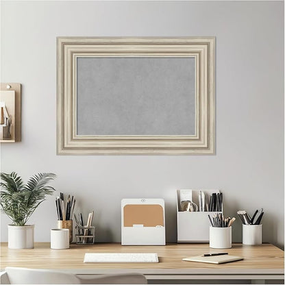 Amanti Art Silver Framed Magnetic Board 18x24 Small Vision Board - Image 5