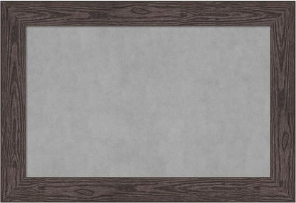 Amanti Art Black Framed Magnetic Board 26x38 Large Vision Board by AmantiArt