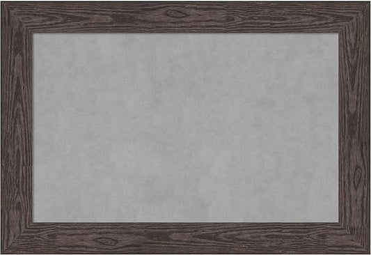 Amanti Art Black Framed Magnetic Board 26x38 Large Vision Board by AmantiArt
