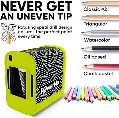 Battery-Operated Electric Pencil Sharpener - Image 3