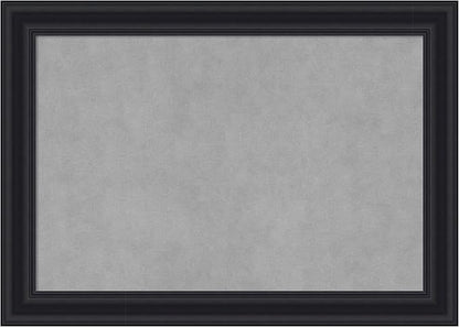 Amanti Art Black Framed Magnetic Board 20x28 Medium Vision Board by AmantiArt