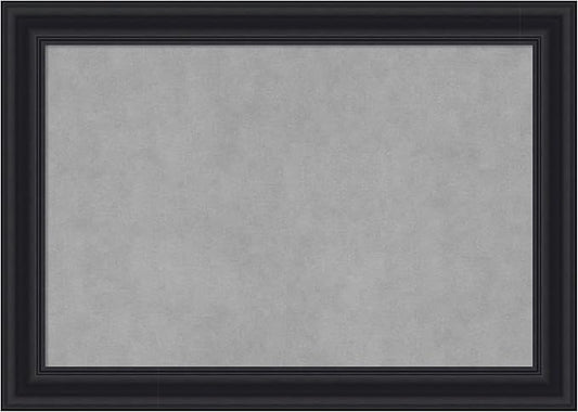 Amanti Art Black Framed Magnetic Board 20x28 Medium Vision Board by AmantiArt