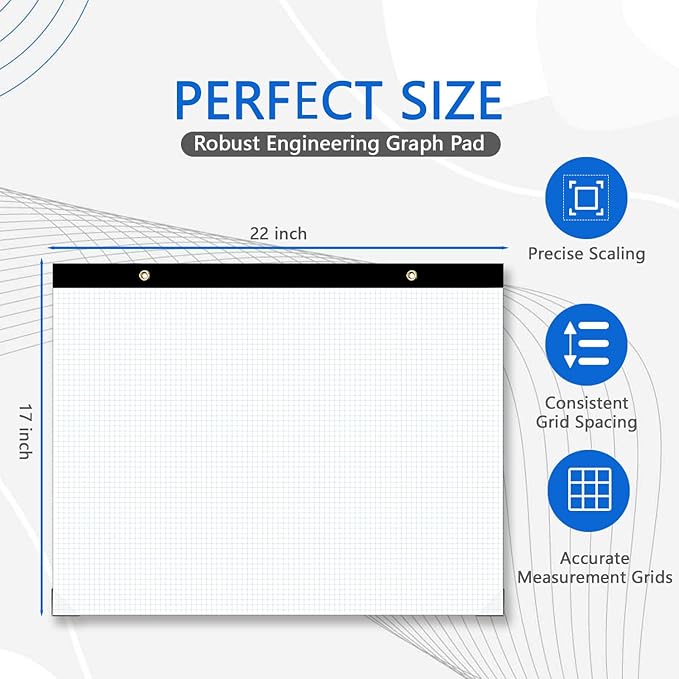 Large Engineering Graph Paper Pad - Image 3