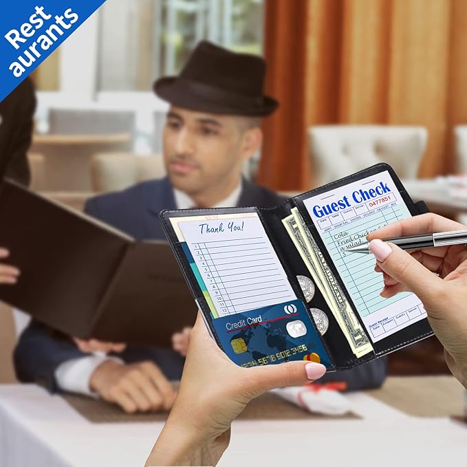 Methdic Guest Checks Server Note Pads 250 Orders Waitress Notepad - Image 4