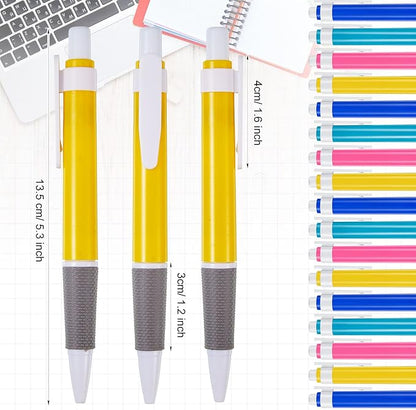 Henoyso 200 Count Retractable Ballpoint Pens Bulk 0.7 mm Black Ink Click Pens - Image 2