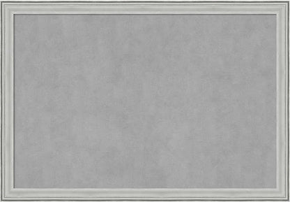 Amanti Art Silver Framed Magnetic Board 27x39 Large Vision Board by AmantiArt