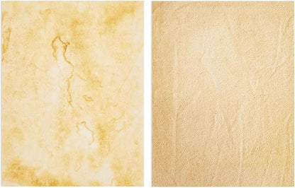 Vintage Paper - 8.5 x 11 in, Stained Antique Double-Sided, 96 Sheets - Letter & - Image 6