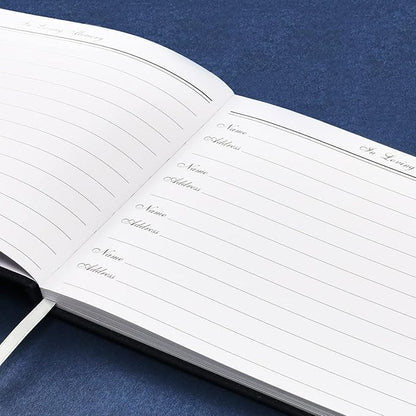 Spacobo Funeral Guest Book for Memorial Service in Loving Memory Guest Book for - Image 5