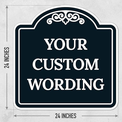 Custom Decorative Sign, Personalized Metal Sign - Image 3