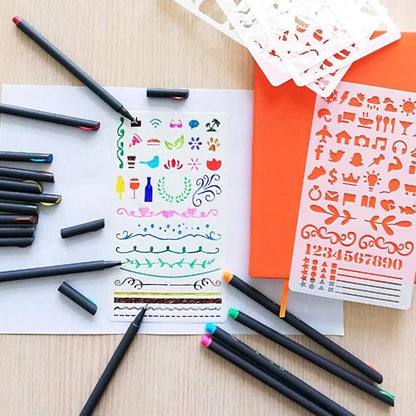 Tebik 80 Pack Planner Colored Pens, 72 Colors Drawing Pens - Image 8