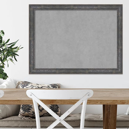 Amanti Art Grey Framed Magnetic Board 23x31 Medium Vision Board - Image 5