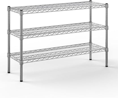 Regal Altair 14" Deep x 42" Wide x 27" Height Wire Shelving Kit | 3-Tier | NSF by Regal+Altair