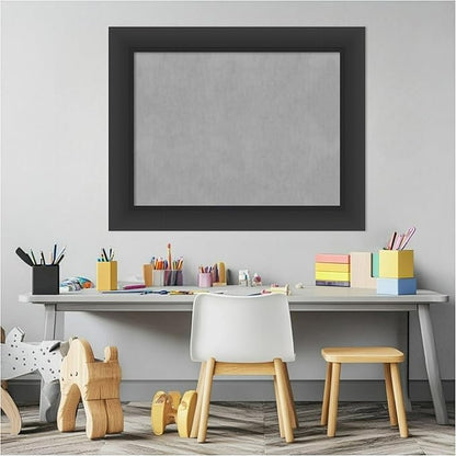 Amanti Art Black Framed Magnetic Board 23x29 Medium Vision Board - Image 5