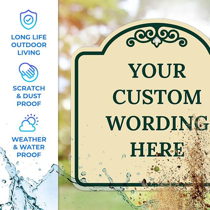 Custom Decorative Sign, Personalized Metal Sign - Image 8