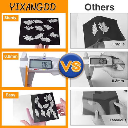 80 PCS Stamp and Die Storage Bag and Rubber Magnetic Sheets, Die Storage Set - Image 2