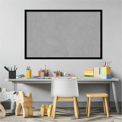 Amanti Art Black Framed Magnetic Board 21x33 Large Vision Board - Image 5