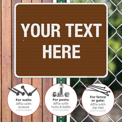 Custom Sign, Personalized Metal Signs, Customize - Image 4