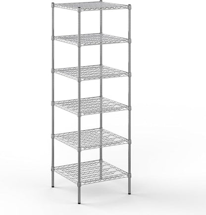 Regal Altair 24" Deep x 24" Wide x 74" Height Wire Shelving Kit | 6-Tier | NSF by Regal+Altair