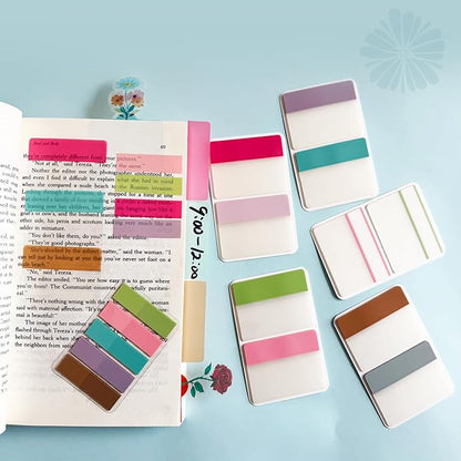 ELII 500 PCS Sticky Tabs 2 Inch Index Tabs, Page Markers File Tabs Self Adhesive - Image 4