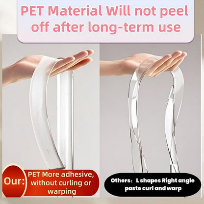 AYHOUKG Clear Edge Protector 1.18in widthx6.5ft Length Self-Adhesive Furniture - Image 6