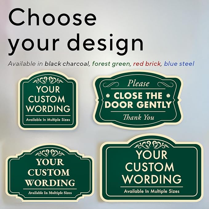 Custom Decorative Outdoor Metal Signs - Image 3
