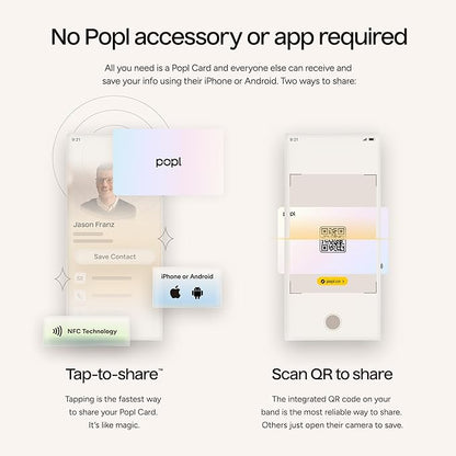 Popl Smart NFC Business Card - Image 2