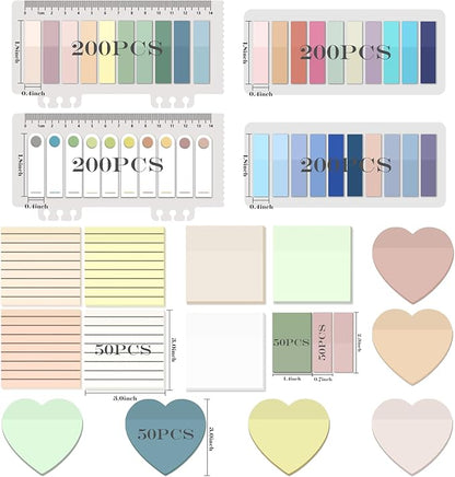 BAYTORY 1600 Sheets Transparent Sticky Notes - Image 2