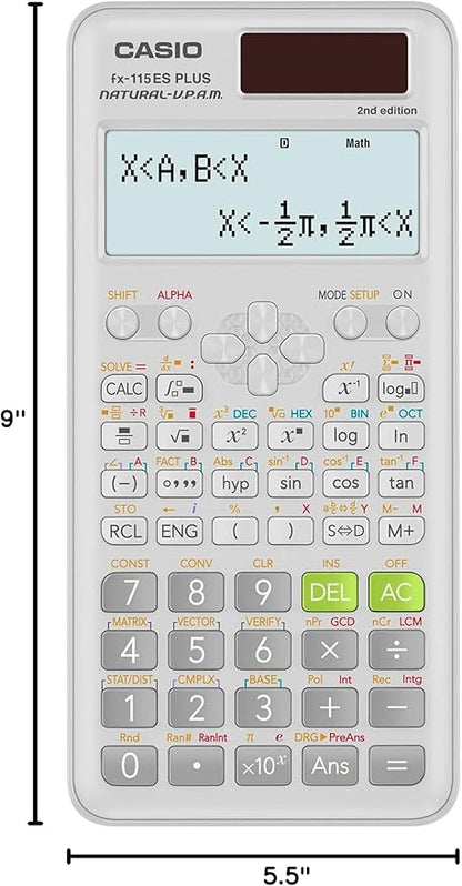 Casio fx-115ES Plus 2nd Edition – Advanced Scientific Calculator | 280+ - Image 10
