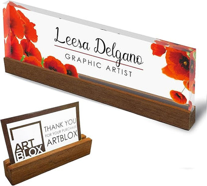 Artblox Office Personalized Name Plate by Artblox